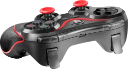 Геймпад беспроводной Defender Impulse черный, держатель для смартфона/кабель USB [64284]