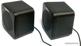 Акустическая система Dialog AC-01UP BLACK - aкустические колонки 2.0, 1W RMS, питание от USB