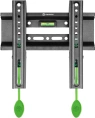 ONKRON BASIC FM1 чёрный {17"-42" Максимальная нагрузка: 30 кг VESA: 75x75, 100x100, 100x200, 200x100, 200x200 мм Вылет от стены: 30 мм Встроенный уровень Система фиксации}