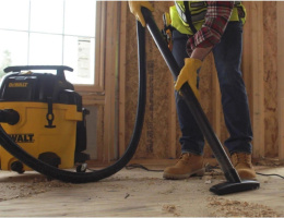 Строительный пылесос DeWALT DXV23PLPTA,  желтый