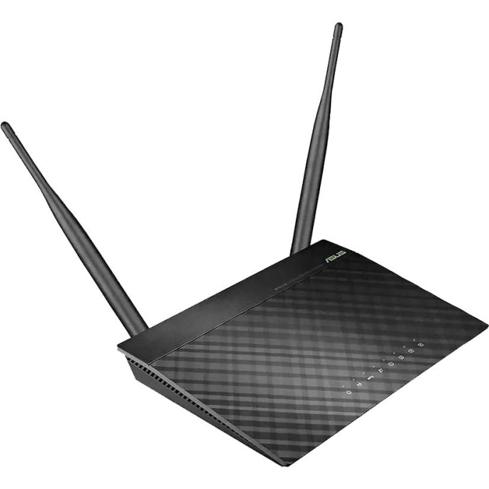 Маршрутизатор ASUS RT-N12E (90-IG29002M03-3PA0-) (802.11n (Wi-Fi 4), 2.4 ГГц, до 300 Mbps, 802.1X, 1xWAN, 4x LAN, WEP, WPA, WPA2-PSK, Static IP, Dynamic IP, PPPoE, L2TP, PPTP, цвет: черный)