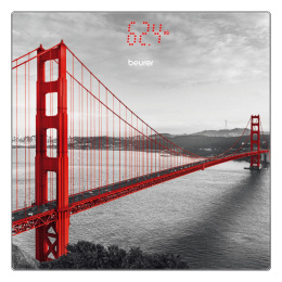 Весы напольные электронные Beurer GS215 San Francisco макс.180кг рисунок