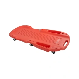 Лежак пластиковый подкатной Rockforce на 6-ти колесах RF-TRH6808B(52771)