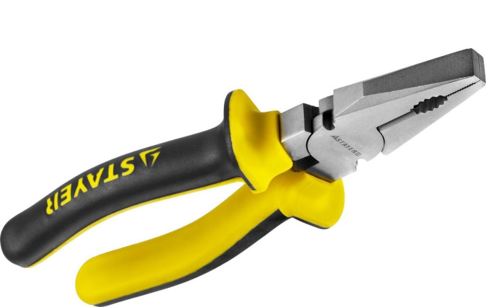 STAYER Плоскогубцы "STANDARD", 160мм [2205-1-16_z02 / 2205-1-16_z01]