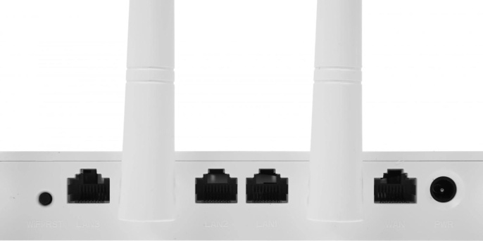 Wi-Fi роутер TENDA F6, Wi-Fi 4, N300, 2.4ГГц, 3 LAN, белый