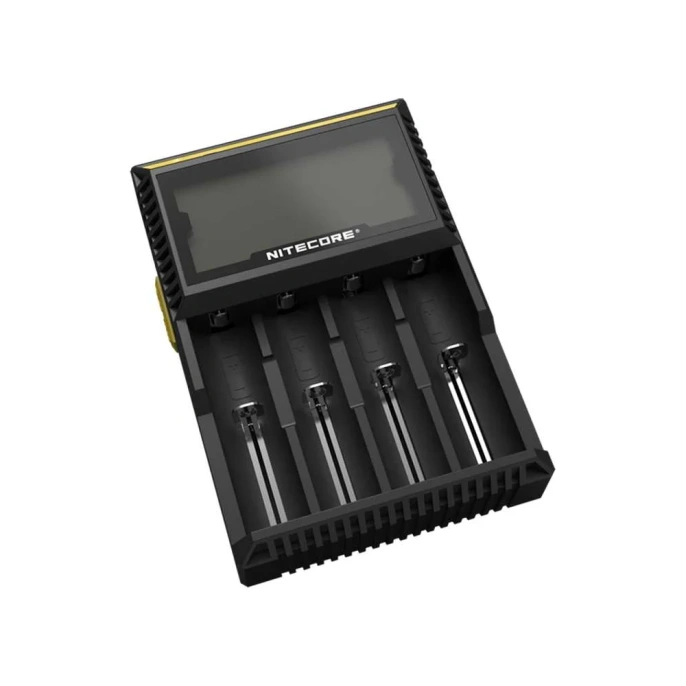 Зарядное устройство Nitecore D4 18650/16340 на 4АКБ Intellicharge V2 Совместим с Li-ion и Ni-MH/Ni-Cd аккумуляторами с автоматическим определением 11480