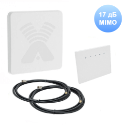 Комплект Huawei B315 3G/4G-WiFi Интернет в коттедж Стандарт 2х17дБ 35-944