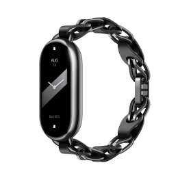 Ремешок для смарт-часов Xiaomi Smart Band 8 Chain Strap Black BHR7303GL