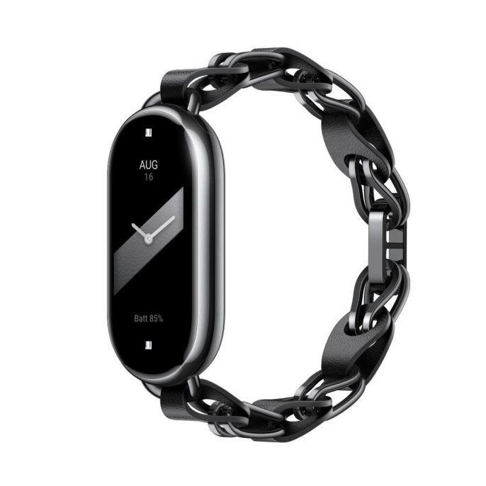 Ремешок для смарт-часов Xiaomi Smart Band 8 Chain Strap Black BHR7303GL