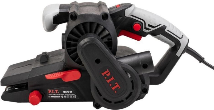 Ленточная шлифмашина P.I.T. PBS75-C1 900 Вт, лента 75х533 мм, 200-380 об/мин