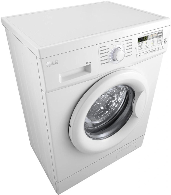 Стиральная машина LG F10B8MD, с фронтальной загрузкой, 5.5кг, 1000об/мин, инверторная