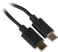 Автомобильное зарядное устройство HAMA H-183327,  USB-C, USB-C, 18Вт, 3A, черный [00183327]