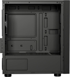 Корпус PcCooler LM300 Argb черный без БП mATX 7x120mm 2x140mm 2xUSB2.0 1xUSB3.0 audio bott PSU