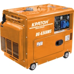 Дизельный генератор Кратон DG-4,5EAWS 3 08 02 007