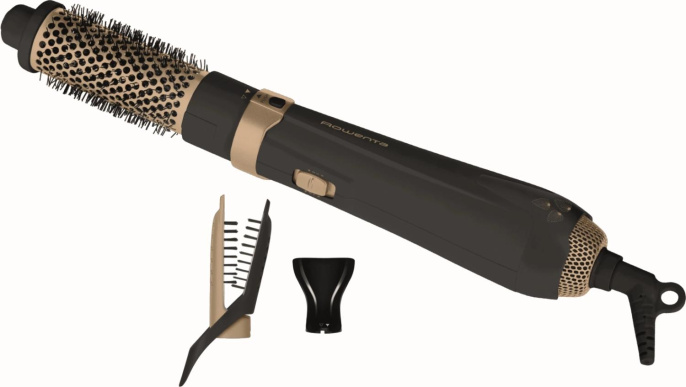 Фен-щетка Rowenta CF7826F0 1200Вт черный/золотистый 1830008360