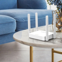 Wi-Fi роутер MERCUSYS AC10,  Wi-Fi 5,  AC1200,  2.4/5ГГц, 2 LAN,  белый