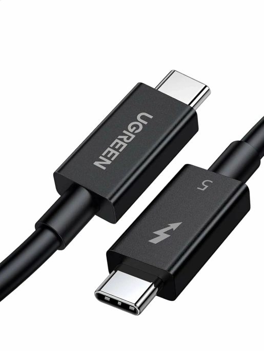 Кабель UGREEN L703 45996 ThunderboltTM 5 Cable 5A Max. Длина: 1м. Цвет: черный