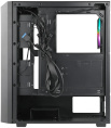 Корпус ATX AZZA Fighter, Midi-Tower, без БП,  черный [csaz-290 fighter]