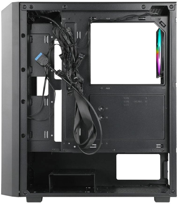 Корпус ATX AZZA Fighter, Midi-Tower, без БП,  черный [csaz-290 fighter]
