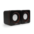 Акустическая система 2.0 ExeGate Disco 160 питание USB, 2х3Вт 6Вт RMS , 100-20000Гц, черный, Color Box EX287050RUS
