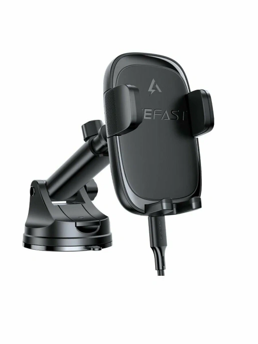 Держатель автомобильный ACEFAST D49 Press Type Wireless Charging Car Holder For Dashboard - Black AF-D49-BK
