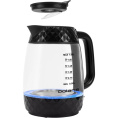 Чайник электрический Polaris PWK 1809CGL 1.8л. 2200Вт черный корпус: стекло/пластик