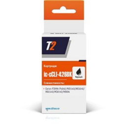 T2 CLI-426GY Картридж IC-CCLI-426GY для Canon Pixma iP4840/iP4940/MG5140/MG5240 серый с чипом