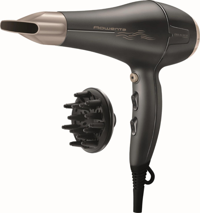 Фен Rowenta CV7827F0 2100Вт серый/коричневый (1830008163)