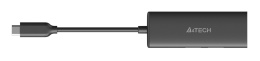 Хаб (разветвитель) A4TECH DST-40C, серый