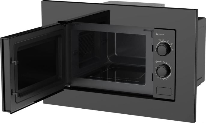 Микроволновая печь Weissgauff HMT-2016 BGL Flat Table 20л. 700Вт черный встраиваемая (441581)
