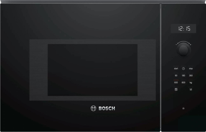 Микроволновая печь Bosch BFL524MB0 20л. 800Вт черный встраиваемая