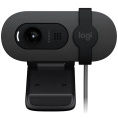 Веб-камера Logitech Brio 90 графитовый 960-001581