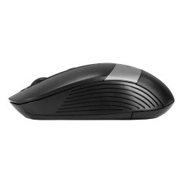 Беспроводная мышь ExeGate Professional Standard FG-10 Grey радиоканал 2,4 ГГц, USB, оптическая, 1200dpi, 4D, 4 кнопки и колесо прокрутки, черная, серая вставка, RTL EX298895RUS