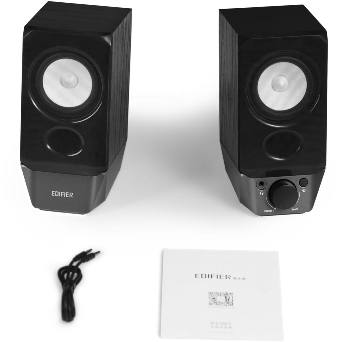 Колонки Edifier R19BT 2.0 черный 4Вт BT