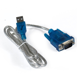Кабель-адаптер USB 2.0-RS232 ExeGate EX-UAS-1.2 Am/DB9M, 1,2м, крепеж разъема - винты EX284951RUS