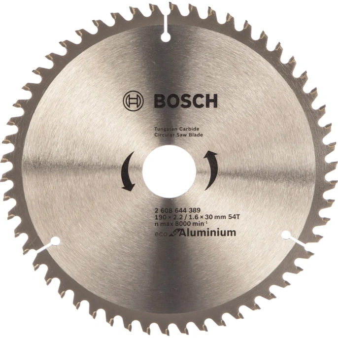 Пильный диск ECO AL 190x30 мм; 54T Bosch 2608644389