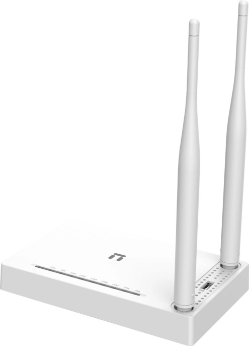 Wi-Fi роутер Netis MW5250, Wi-Fi 4, N300, 2.4ГГц, 4 LAN, 1xUSB, белый