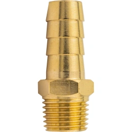 Штуцер пневматический наружная резьба 1/4" - елочка 10 мм Forsage F-MH04/06 58725 (F-MH04/06(58725))