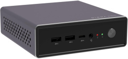 Неттоп DIGMA PRO Minimax U1 Intel Core i3 1215U, DDR4 8ГБ, 256ГБ SSD , Intel UHD Graphics, Windows 11 Pro, темно-серый и черный [dpp3-8cxw01]