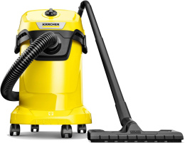 Строительный пылесос Karcher WD 3 V-17/4/20, желтый [1.628-127.0]