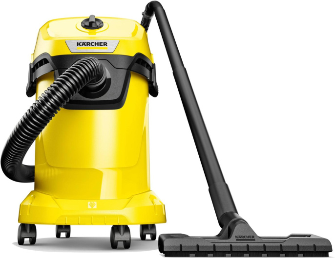 Строительный пылесос Karcher WD 3 V-17/4/20, желтый [1.628-127.0]