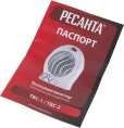 Тепловентилятор Ресанта ТВС-2,  2000Вт,  с термостатом, 2 режима, белый [67/2/2]