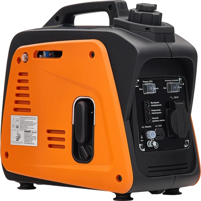 Инверторный генератор Gigant (800 Вт; 12 В розетка; тихий) GPIGL-800
