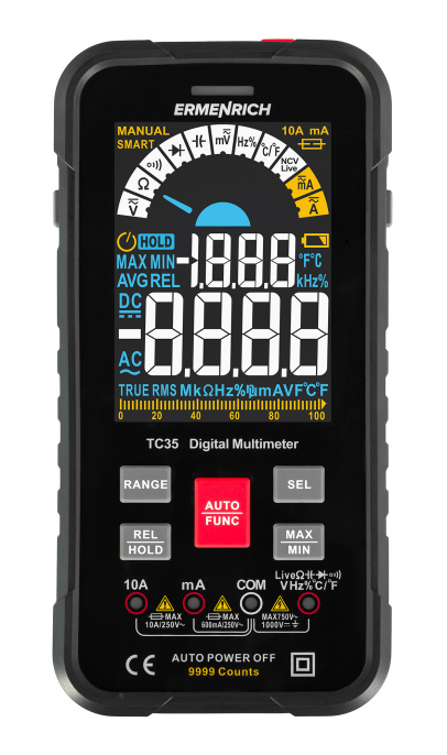 Цифровой мультиметр Ermenrich Zing TC35