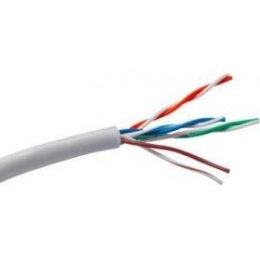 Кабель ExeGate UTP4-C5E-CCA-P24-IN-PVC-GY-305 UTP 4 пары кат.5e CCA, многожильный, 305м, серый, PVC EX205293RUS