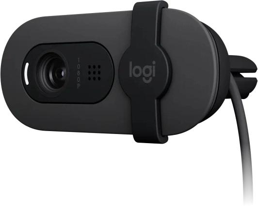 Web-камера Logitech HD Webcam Brio 90,  черный [960-001581]