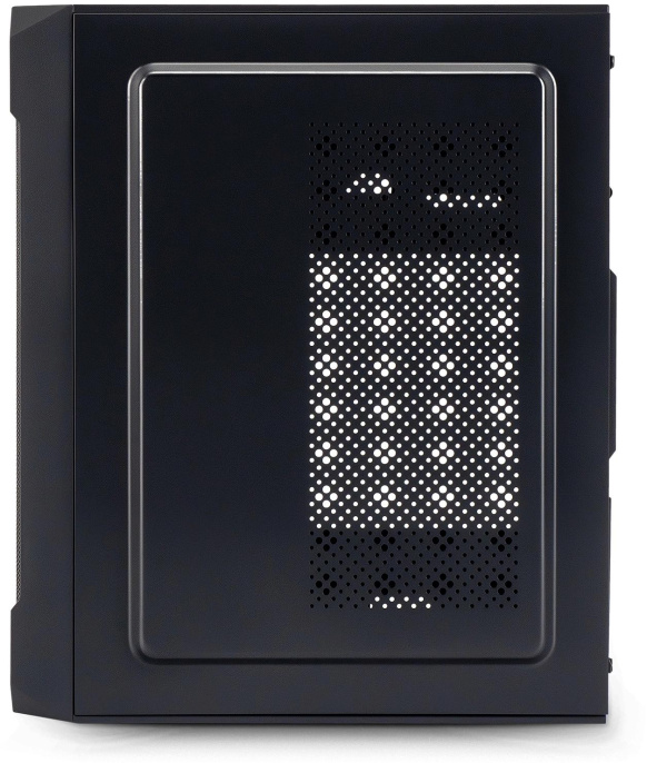 Корпус Оклик OCC-MN301 черный без БП mATX 1x80mm 2x120mm 1xUSB2.0 1xUSB3.0 audio
