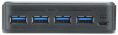 USB переключатель ATEN 2 x 4 USB 3.2 Gen1 Peripheral Sharing Switch US234-AT