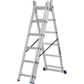 Алюминиевая трехсекционная лестница СИБРТЕХ 3х6 ступеней 97816