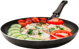 Сковорода StarWind Optimum SW-OP1028, 28см, антипригарное покрытие, алюминиевая